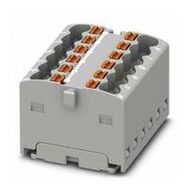 TB, DISTRIBUTION BLOCK, 12P, 14AWG, GREY