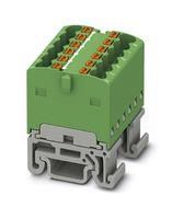 TB, DISTRIBUTION BLOCK, 12P, 14AWG, GRN