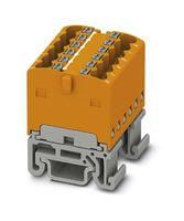 TB, DISTRIBUTION BLOCK, 12P, 14AWG, ORG