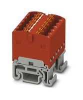 TB, DISTRIBUTION BLOCK, 12P, 14AWG, RED