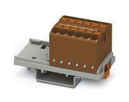 TB, DISTRIBUTION BLOCK, 12P, 12AWG, BRN