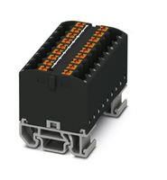 TB, DISTRIBUTION BLOCK, 18P, 12AWG, BLK