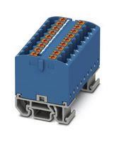 TB, DISTRIBUTION BLOCK, 18P, 12AWG, BLUE