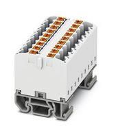 TB, DISTRIBUTION BLOCK, 18P, 12AWG, WHT