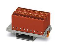 TB, DISTRIBUTION BLOCK, 18P, 12AWG, RED