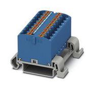 TB, DISTRIBUTION BLOCK, 18P, 12AWG, BLUE