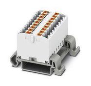 TB, DISTRIBUTION BLOCK, 18P, 12AWG, WHT