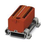 TB, POWER DISTRIBUTION, 19P, 12AWG, RED