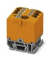 TB, POWER DISTRIBUTION, 7P, 12AWG, ORG