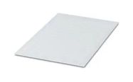 MARKER SHEET, BLANK, 5MM, WHITE, TB