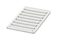 MARKER SHEET, BLANK, 4MM, WHITE, TB