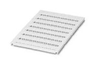 MARKER SHEET, BLANK, 6MM, WHITE, TB
