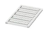 MARKER SHEET, BLANK, 5MM, WHITE, TB