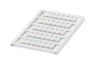 MARKER SHEET, BLANK, 7.9MM, WHITE, TB