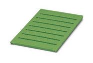 MARKER SHEET, BLANK, 6.2MM, GREEN, TB