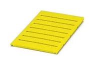 MARKER SHEET, BLANK, 6.2MM, YELLOW, TB