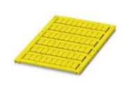 MARKER SHEET, BLANK, 6.2MM, YELLOW, TB
