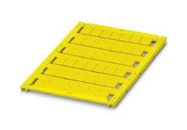 MARKER SHEET, BLANK, 8.2MM, YELLOW, TB