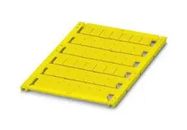 MARKER SHEET, BLANK, 8.2MM, YELLOW, TB