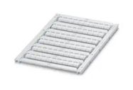 MARKER SHEET, BLANK, 6.2MM, WHITE, TB