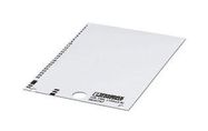 MARKER CARD, BLANK, 104MM, WHITE, TB