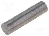 Magnet: permanent; Ø3x12mm; AlNiCo500; 1150mT MEDER