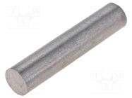 Magnet: permanent; Ø4x19mm; AlNiCo500; 1210mT MEDER