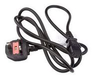 MAINS POWER CORD, UK/ASIA-IEC 60320