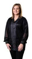 SMOCK, JACKET, X SMALL, BLACK