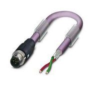 SENSOR CORD, 2P M12 PLUG-FREE END, 2M