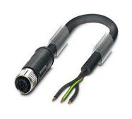 SENSOR CORD, 3P M12 RCPT-FREE END, 5M