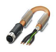 SENSOR CORD, 4P M12 RCPT-FREE END, 10M