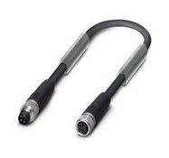 SENSOR CORD, 4P M8 PLUG-M8 RCPT, 300MM