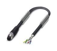 SENSOR CORD, 4P M8 PLUG-FREE END, 2M