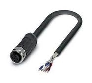 SENSOR CORD, 5P M12 RCPT-FREE END, 2M