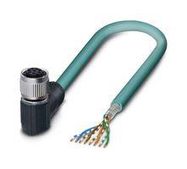 SENSOR CORD, 8P M12 RCPT-FREE END, 5M