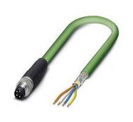 SENSOR CORD, 4P M8 PLUG-FREE END, 2M