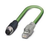 SENSOR CORD, 4P M12 PLUG-RJ45 PLUG, 3M