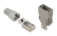 RJ45 CONNECTOR, 8P8C, 1 PORT, CABLE