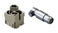 HEAVY DUTY INSERT, PLUG, 2POS, 10A