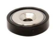 POT MAGNET, 48 X 10.8MM, NEODYMIUM, BLK