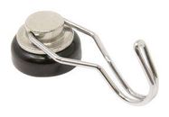 POT MAGNET W/HOOK, 25 X 15MM, NEODYMIUM