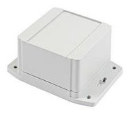 SMALL ENCLOSURE, FLANGED LID, PC, GREY