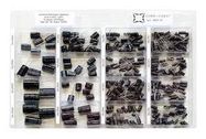 ASSORTMENT KIT, ALU ELEC CAPACITORS