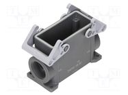 Enclosure: for HDC connectors; T-TYPE/W; size 77.27; M32 ILME