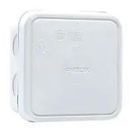 ENCLOSURE, JUNCTION BOX, PP, WHITE