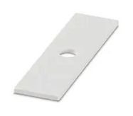 INSERT LABEL, PVC, WHITE