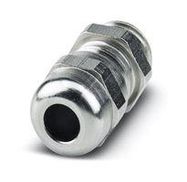 CABLE GLAND, BRASS, 3MM-6.5MM, SILVER