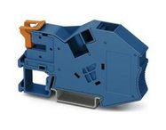 SUPPORT BRACKET, DIN RAIL TB, BLUE