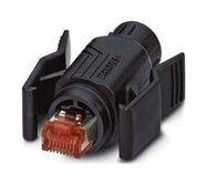 RJ45 CONNECTOR, CAT6, PLUG, 8P8C, 1PORT